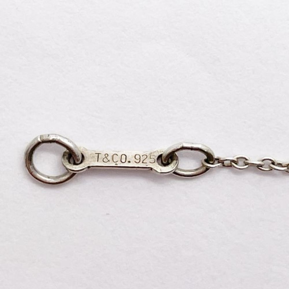 Tiffany Interlocking Double Ring Necklace Silver - image 7